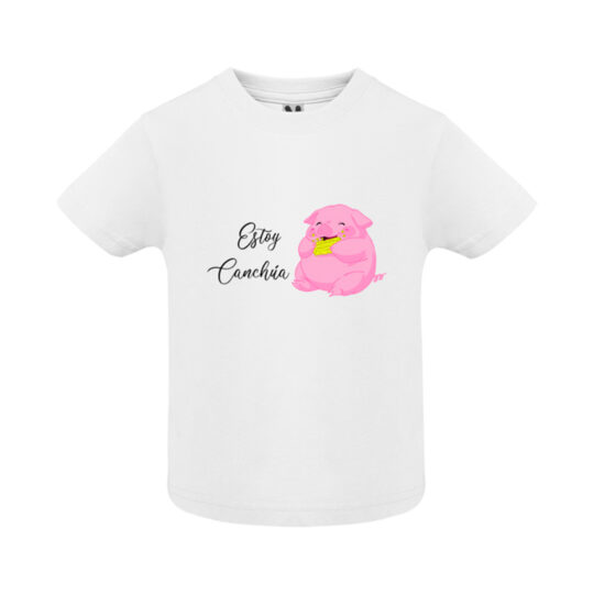Camiseta bebé Estoy Canchúa