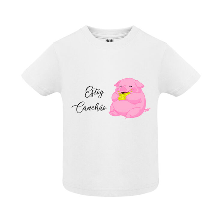 Inicio 33 ajecho camiseta bebe canchuo