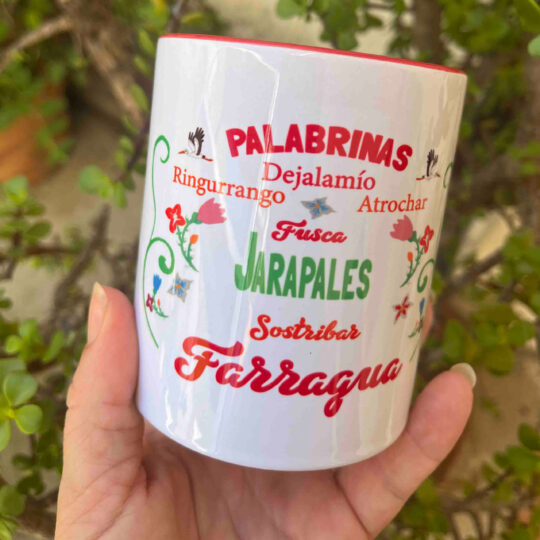 Taza cerámica Palabrinas