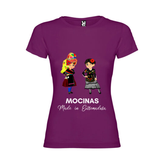 Camiseta chica Mocinas Made in Extremadura de Ajecho