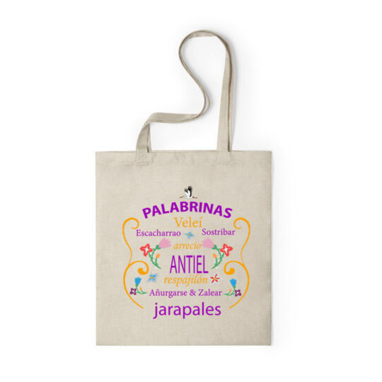 Tote bag Palabrinas poliéster