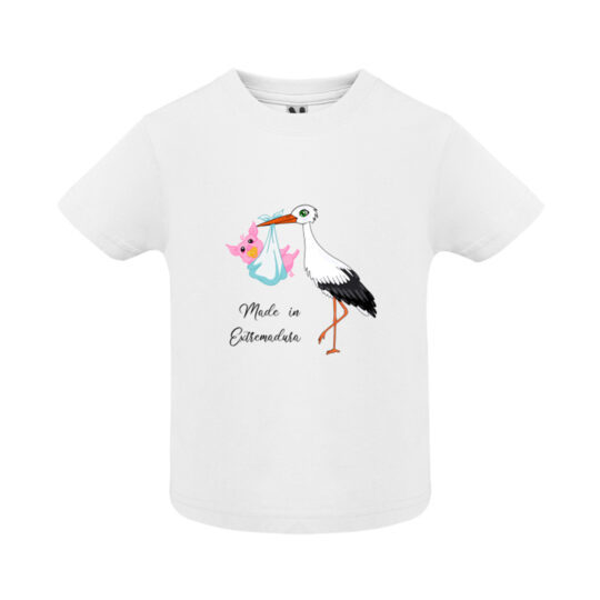 Camiseta bebé Made in Extremadura