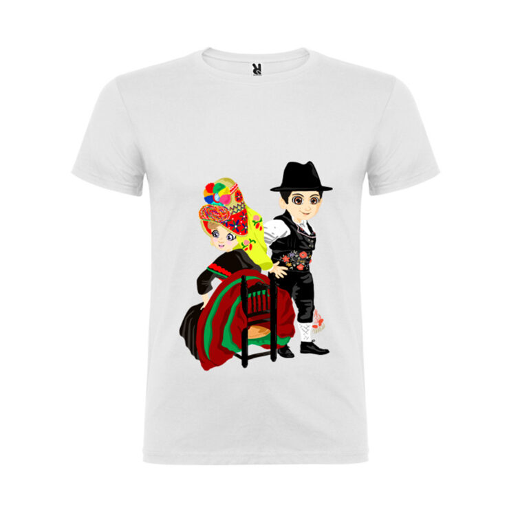 Ajecho Unisex blanco Montehermosenos pareja