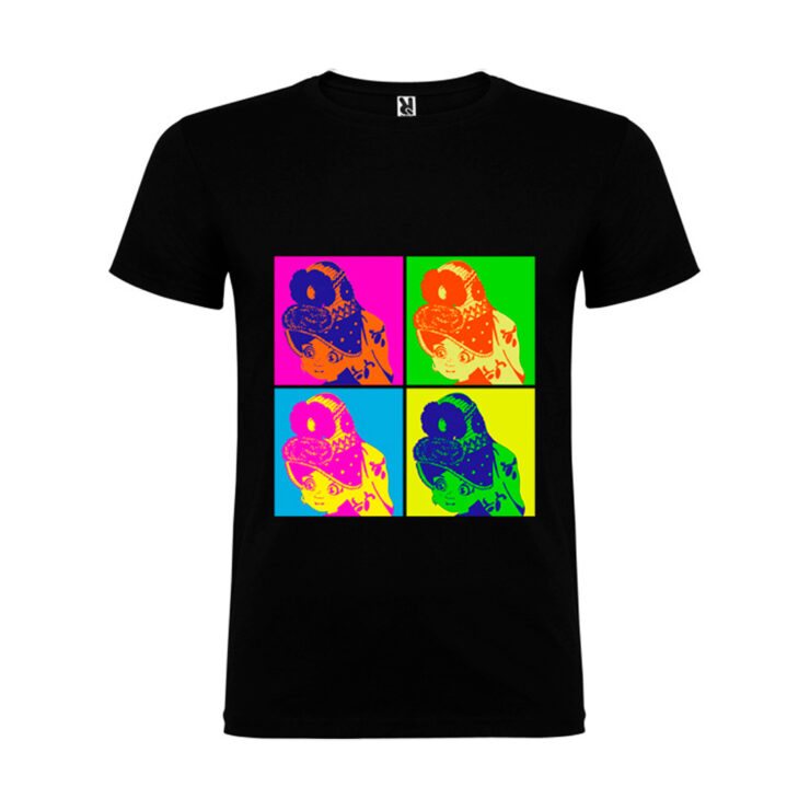 Ajecho Unisex negro warhol