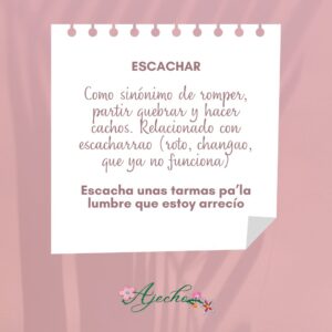 Ajecho Castuo Design palabrina extremena escachar