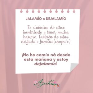 Ajecho Castuo design palabrina extremena Jalamio