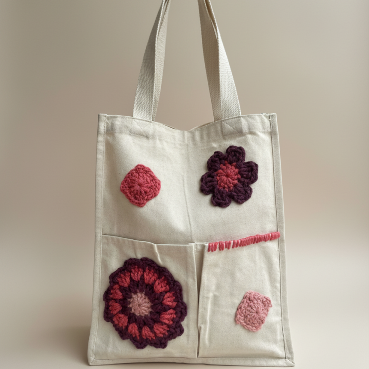 Inicio 19 ajecho totebag bolsillos mollica ia