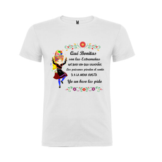Camiseta Unisex Extremeñas Bonitas