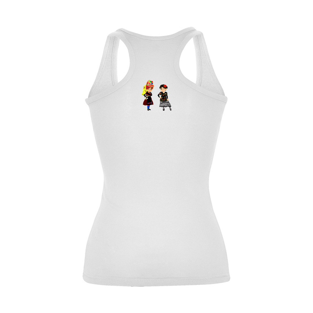 Camiseta Tirantes Mocinas femenina 3 Camiseta Tirantes Mocinas femenina - Imagen 3