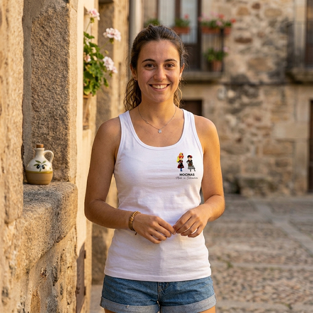 Camiseta Tirantes Mocinas femenina 2 Camiseta Tirantes Mocinas femenina - Imagen 2