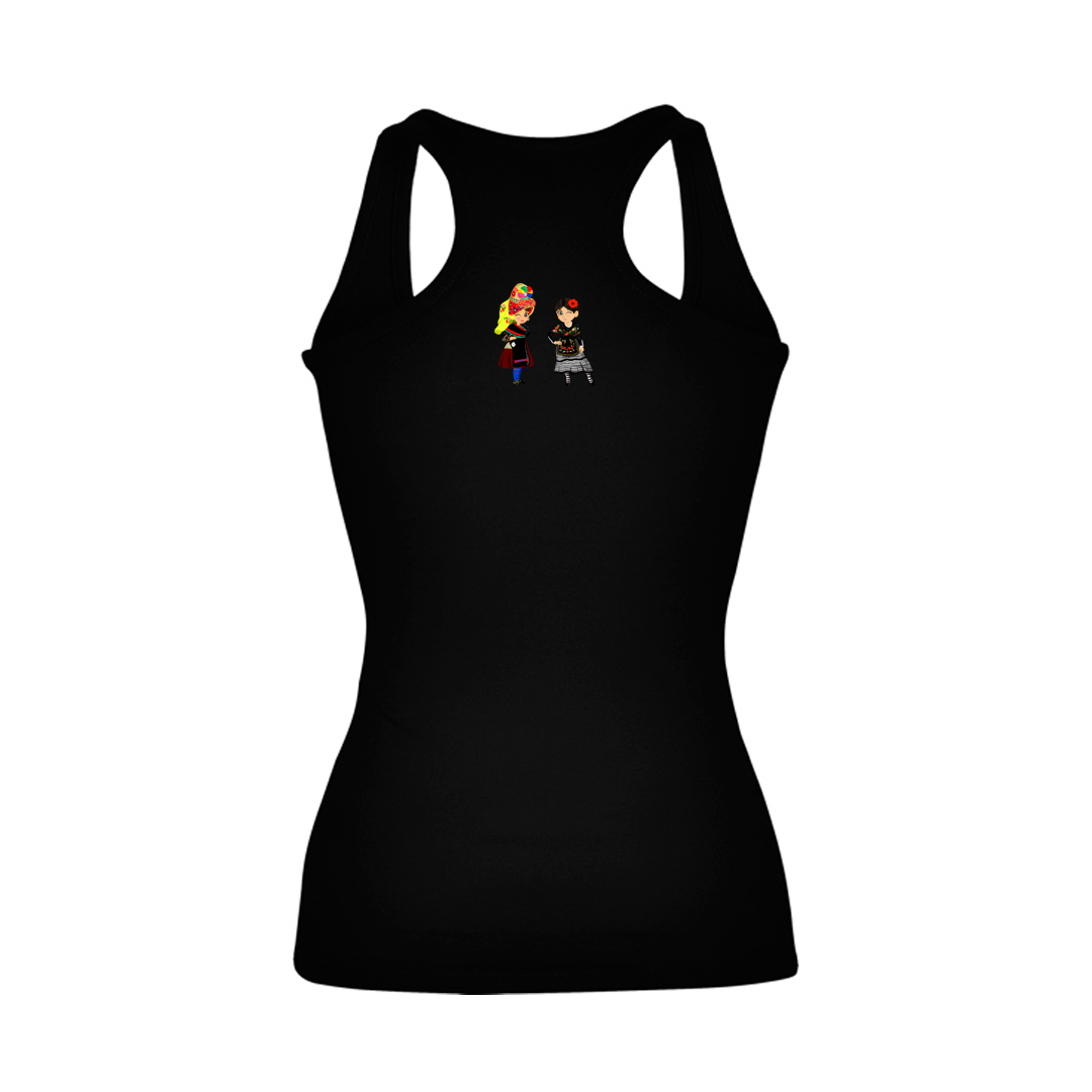 Camiseta Tirantes Mocinas femenina 6 Camiseta Tirantes Mocinas femenina - Imagen 6