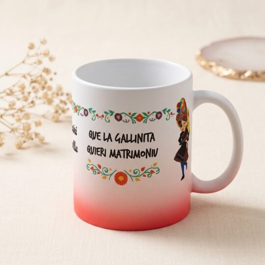 Taza cerámica Jota 'Er pollu'